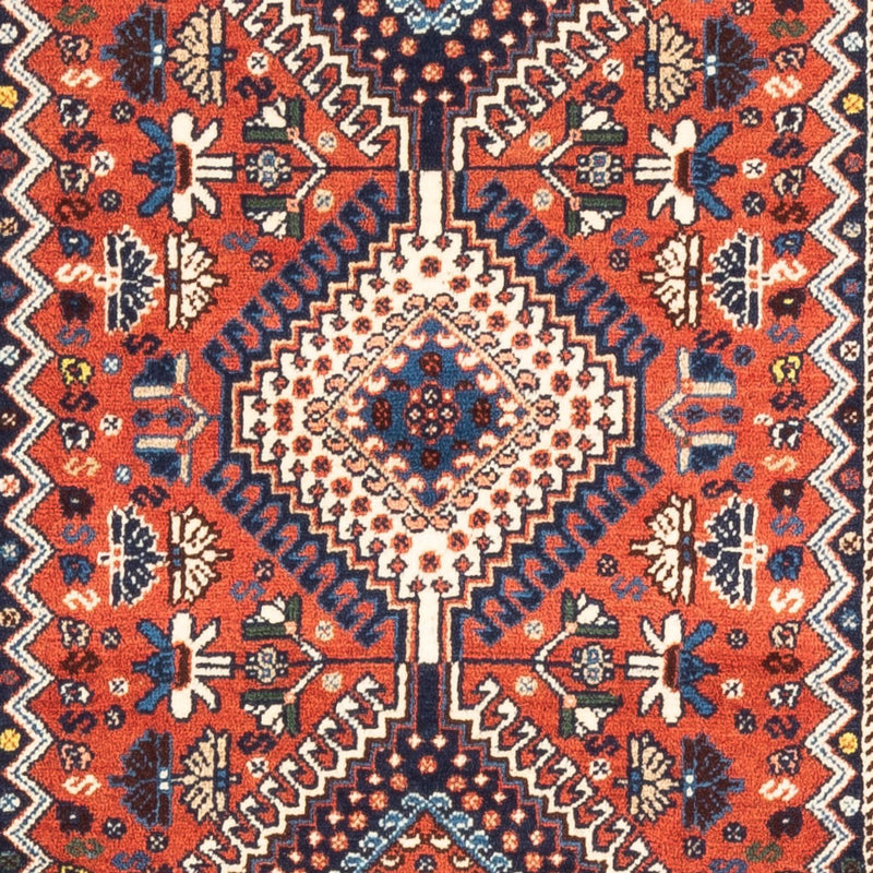 Tapis de couloir Tapis persan - Nomadic - 210 x 80 cm - rouge