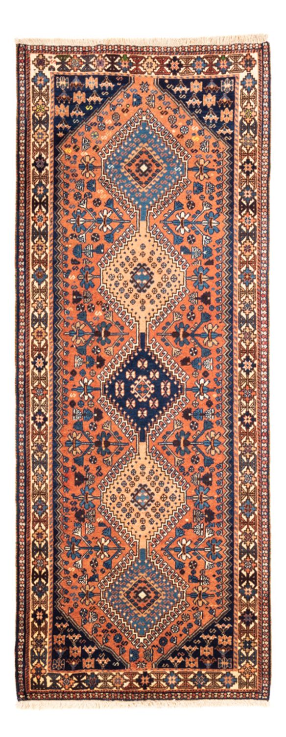 Tapis de couloir Tapis persan - Nomadic - 193 x 85 cm - rouge