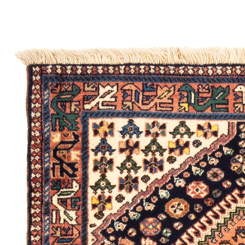 Tapis de couloir Tapis persan - Nomadic - 200 x 83 cm - bleu foncé