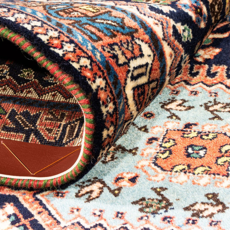 Tapis de couloir Tapis persan - Nomadic - 200 x 83 cm - bleu foncé