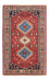 Tapis persan - Nomadic - 132 x 83 cm - rouge