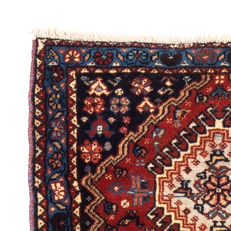 Tapis de couloir Tapis persan - Nomadic - 153 x 55 cm - rouge