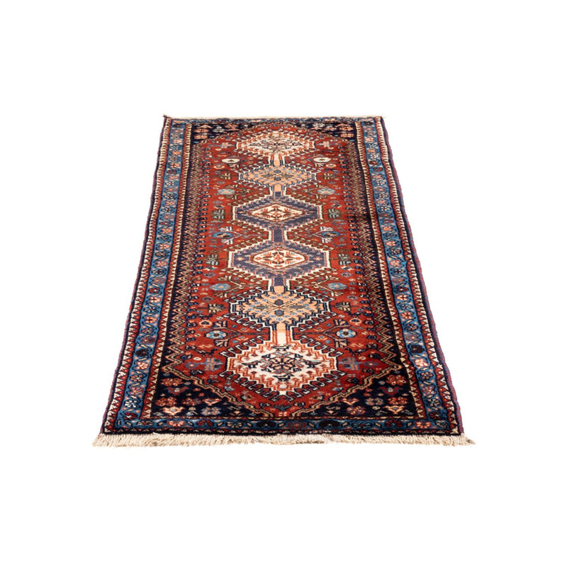 Tapis de couloir Tapis persan - Nomadic - 153 x 55 cm - rouge