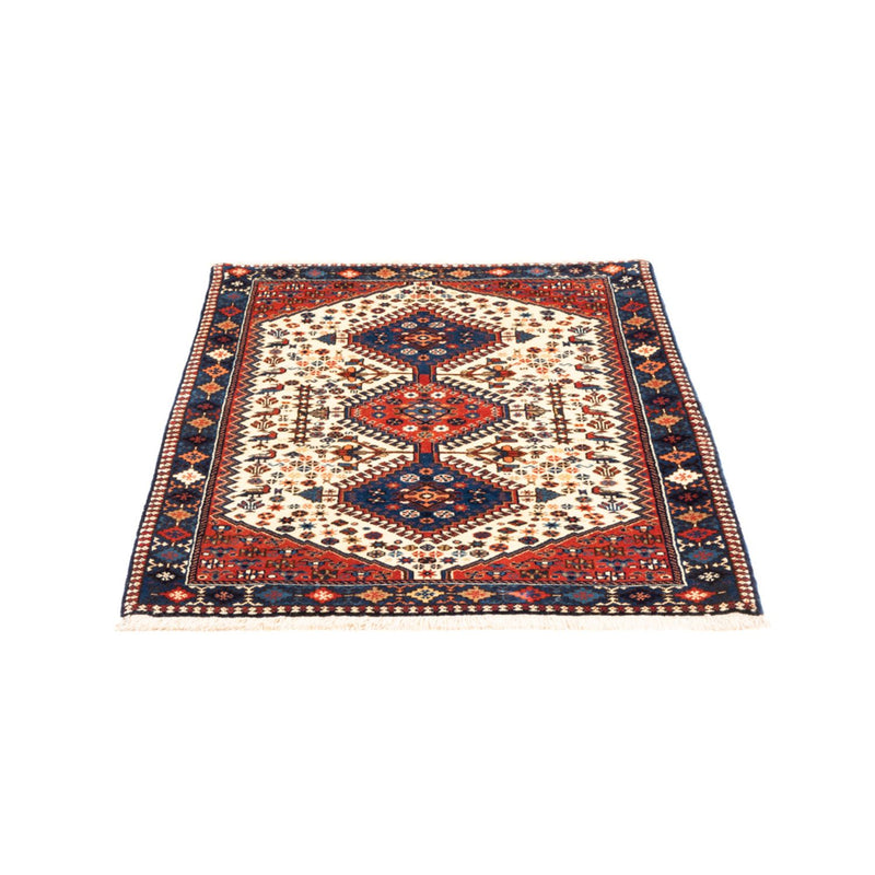 Tapis persan - Nomadic - 128 x 85 cm - crème