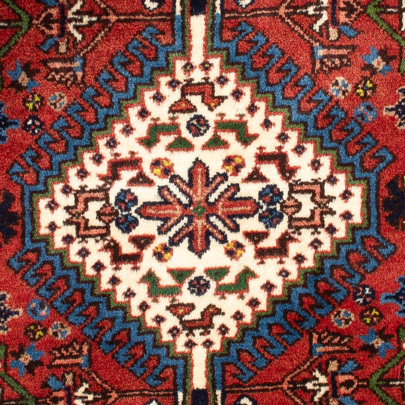 Tapis persan - Nomadic - 106 x 68 cm - rouge
