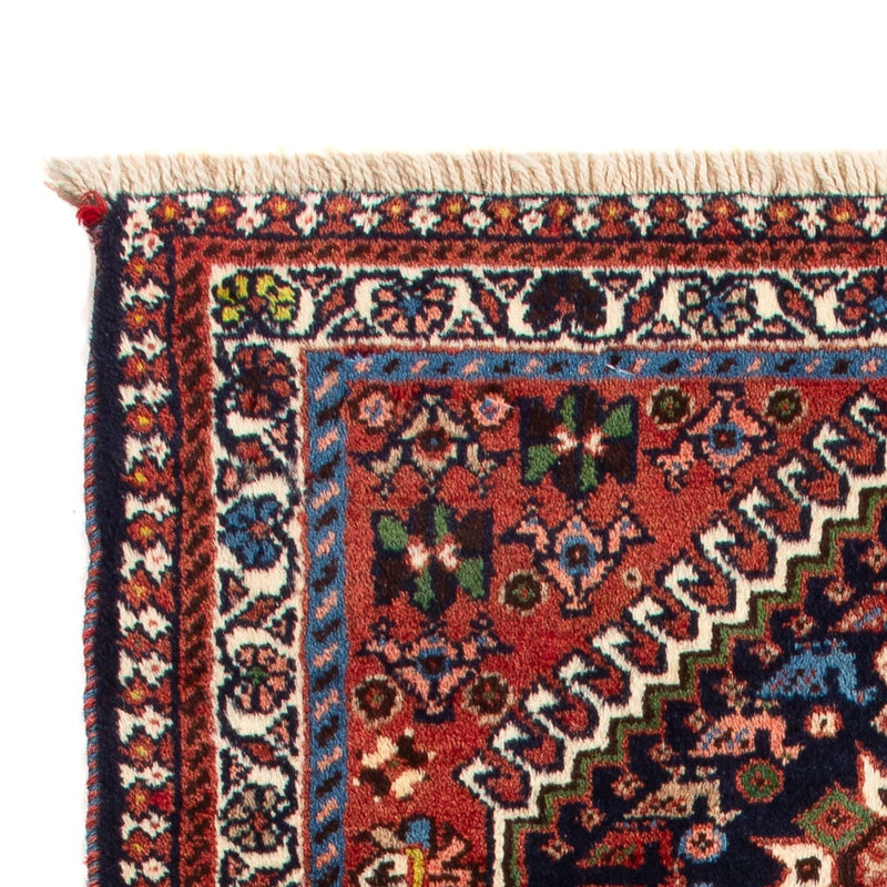 Tapis persan - Nomadic - 106 x 68 cm - rouge