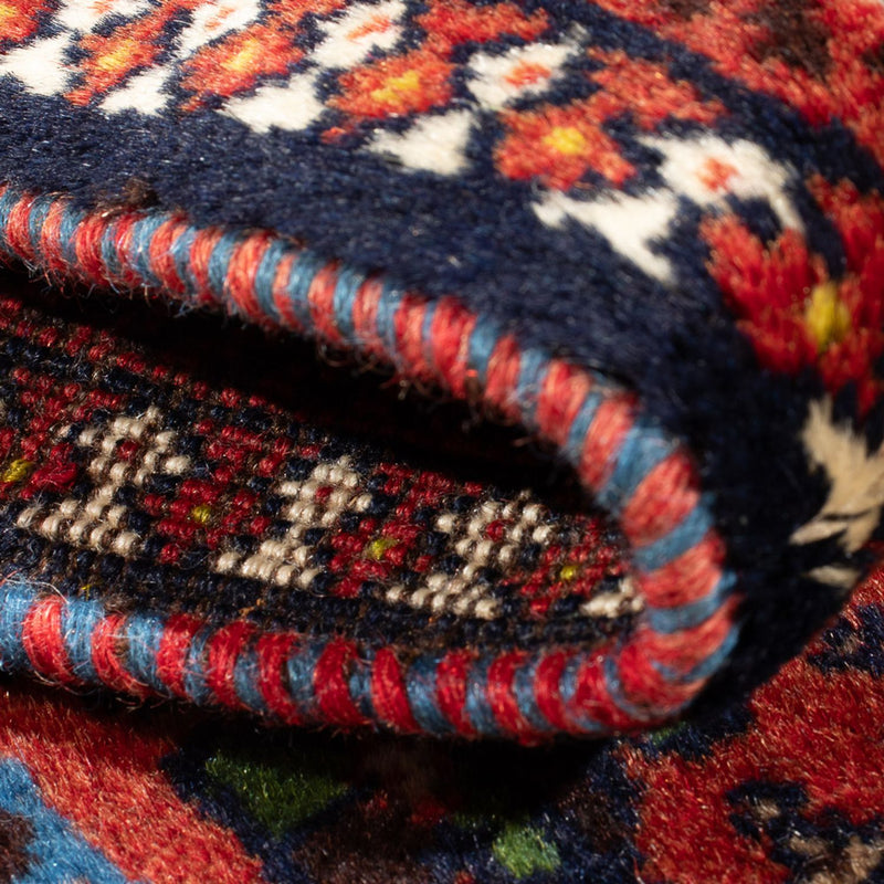 Tapis persan - Nomadic - 106 x 68 cm - rouge