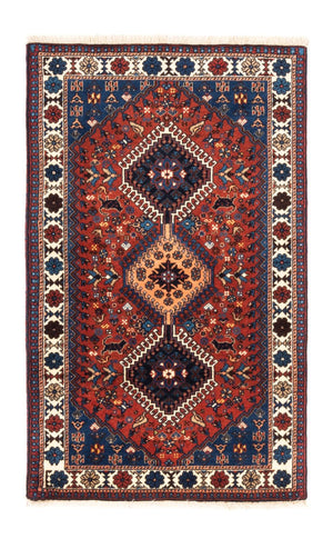 Perserteppich - Nomadic - 130 x 80 cm - rot