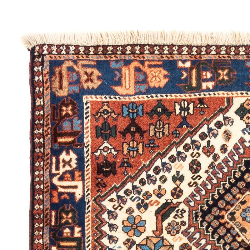 Perserteppich - Nomadic - 123 x 86 cm - creme