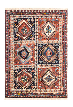 Perserteppich - Nomadic - 116 x 82 cm - mehrfarbig