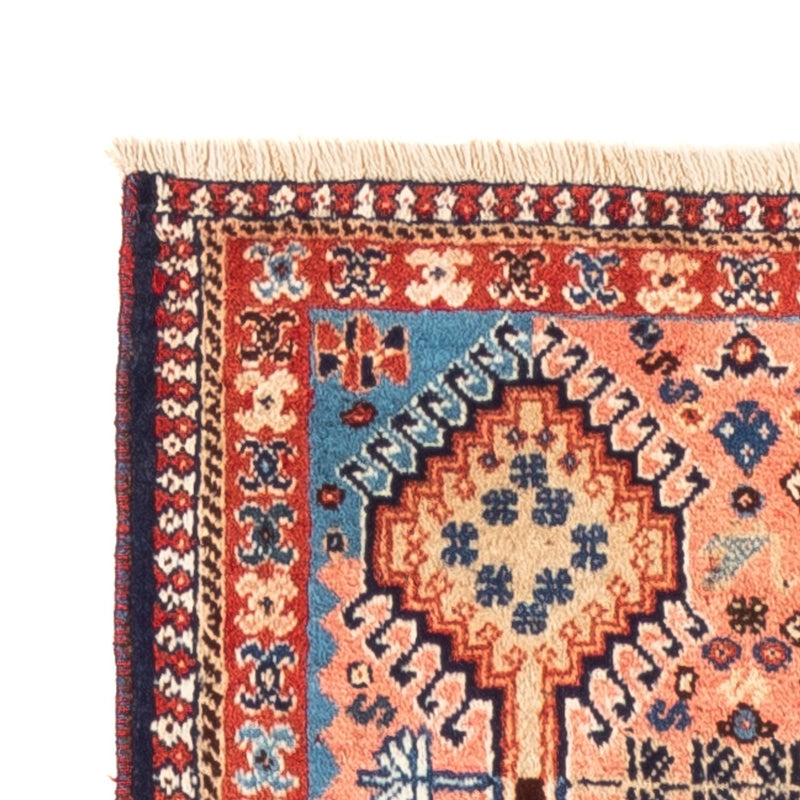 Tapis de couloir Tapis persan - Nomadic - 185 x 55 cm - rouge