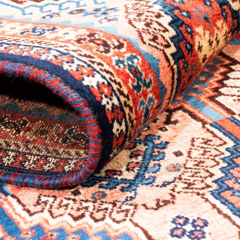 Tapis de couloir Tapis persan - Nomadic - 185 x 55 cm - rouge