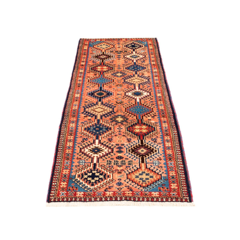 Tapis de couloir Tapis persan - Nomadic - 185 x 55 cm - rouge