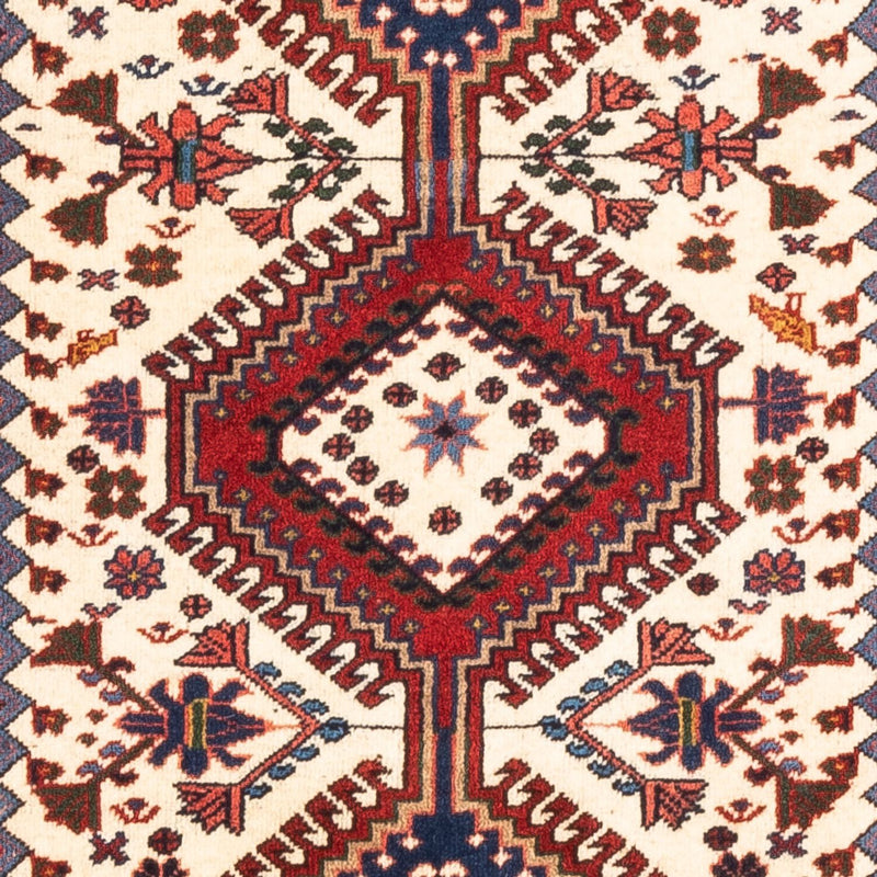 Tapis persan - Nomadic - 135 x 80 cm - crème