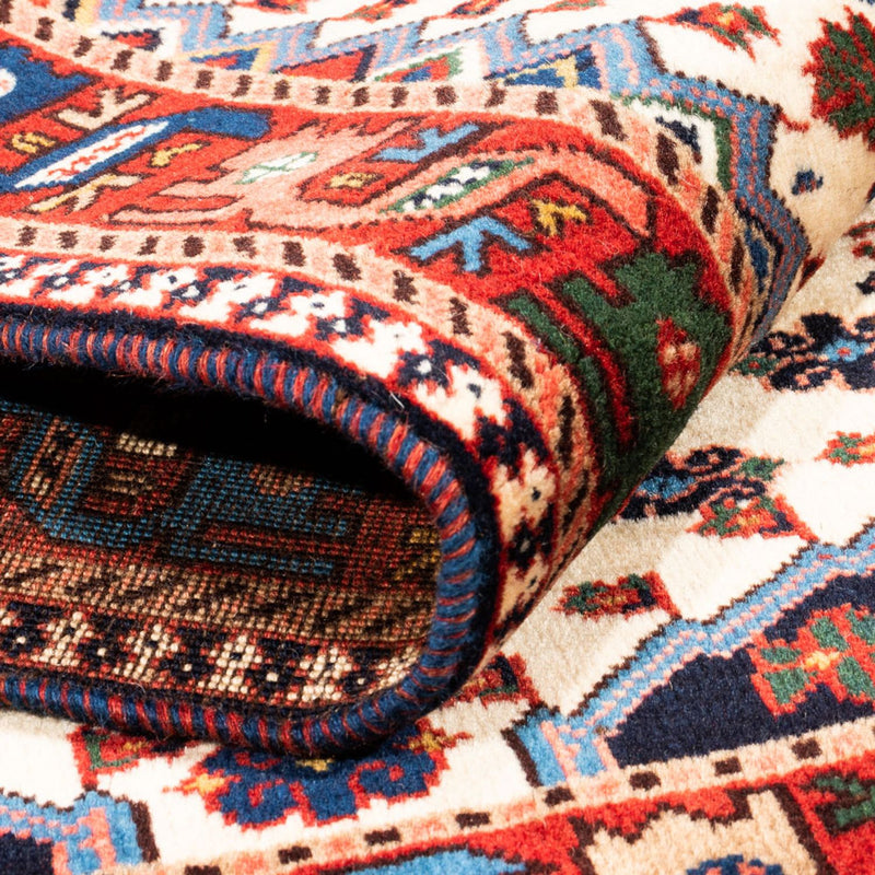 Tapis persan - Nomadic - 135 x 80 cm - crème