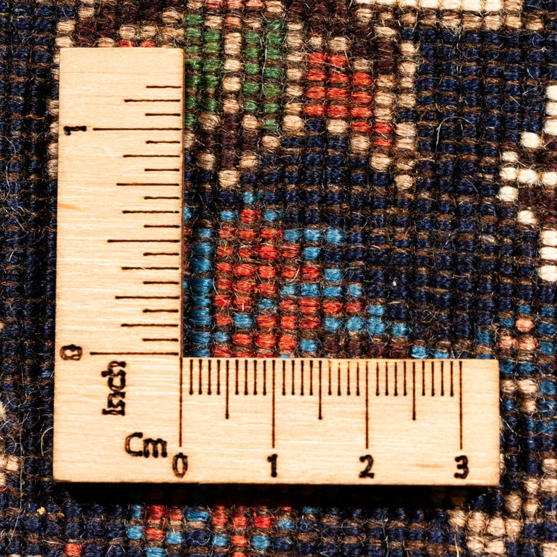 Tapis persan - Nomadic - 132 x 80 cm - bleu foncé