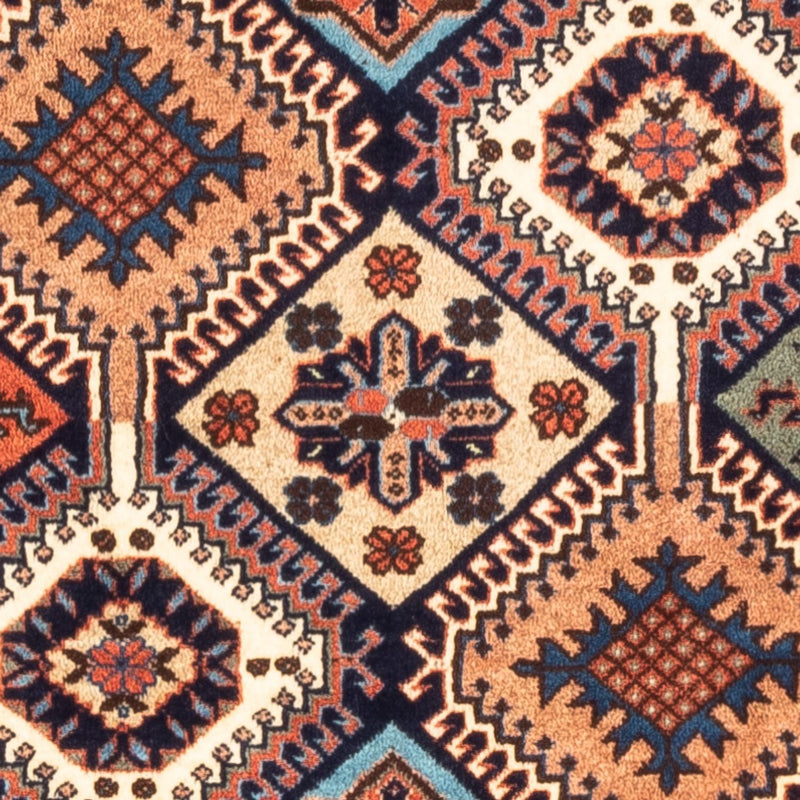 Tapis persan - Nomadic - 126 x 80 cm - multicolore
