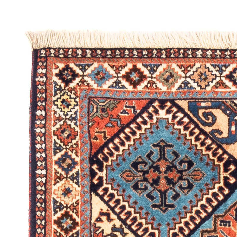 Tapis persan - Nomadic - 126 x 80 cm - multicolore