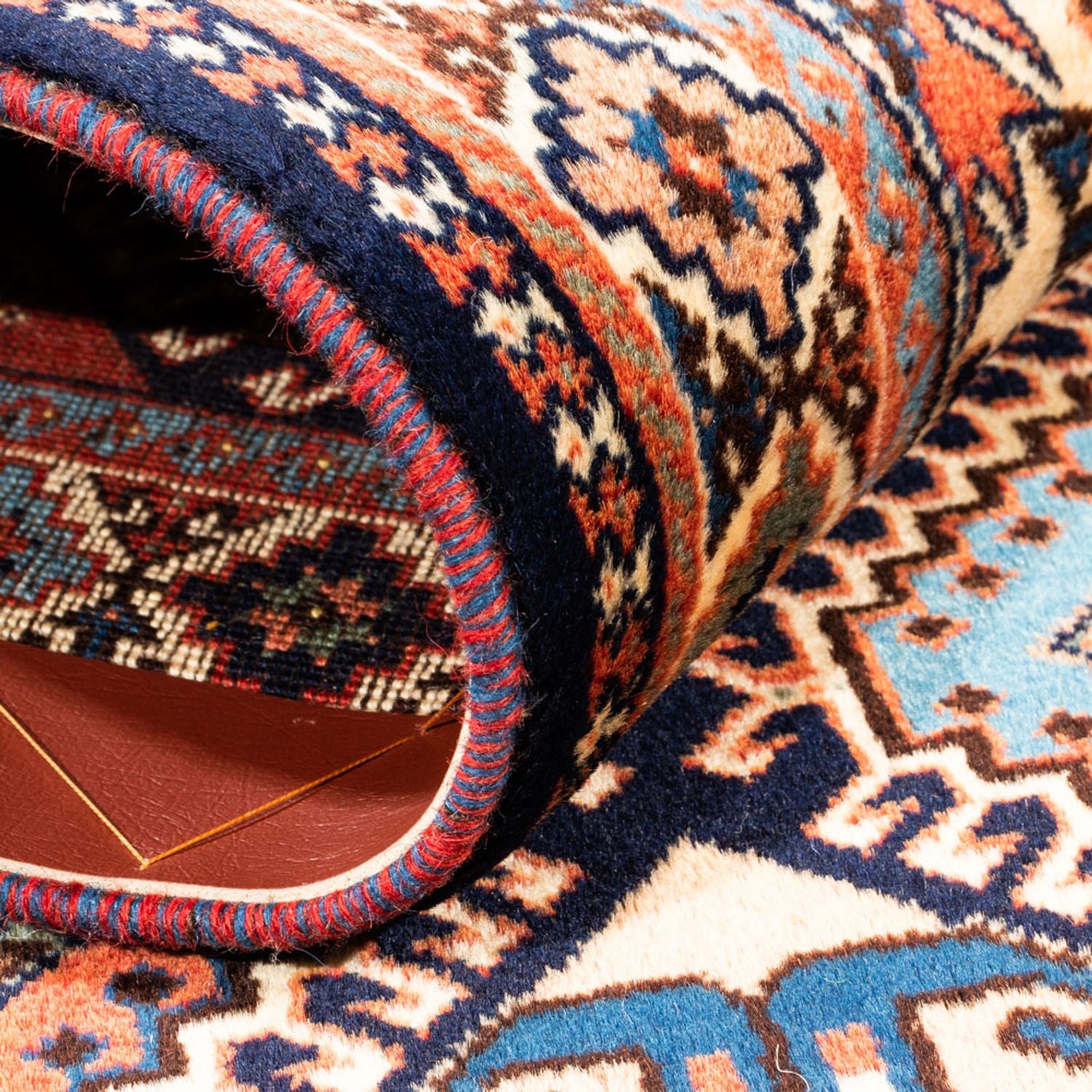 Tapis persan - Nomadic - 126 x 80 cm - multicolore