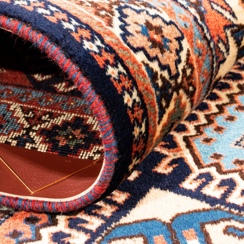 Tapis persan - Nomadic - 126 x 80 cm - multicolore