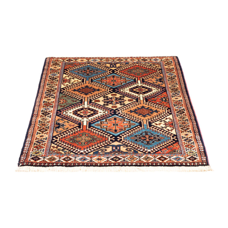 Tapis persan - Nomadic - 126 x 80 cm - multicolore