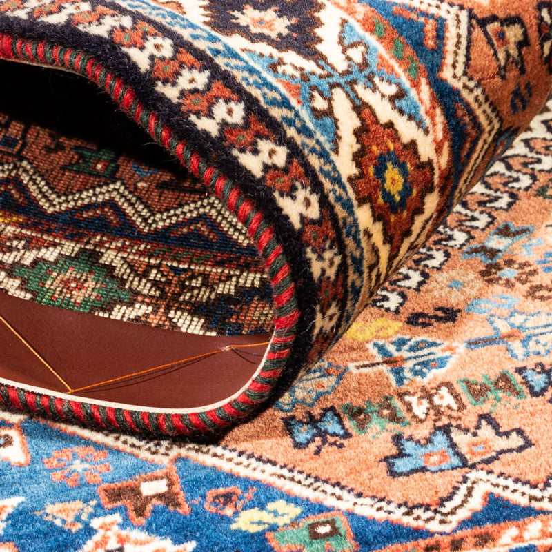 Tapis persan - Nomadic - 127 x 84 cm - rouge