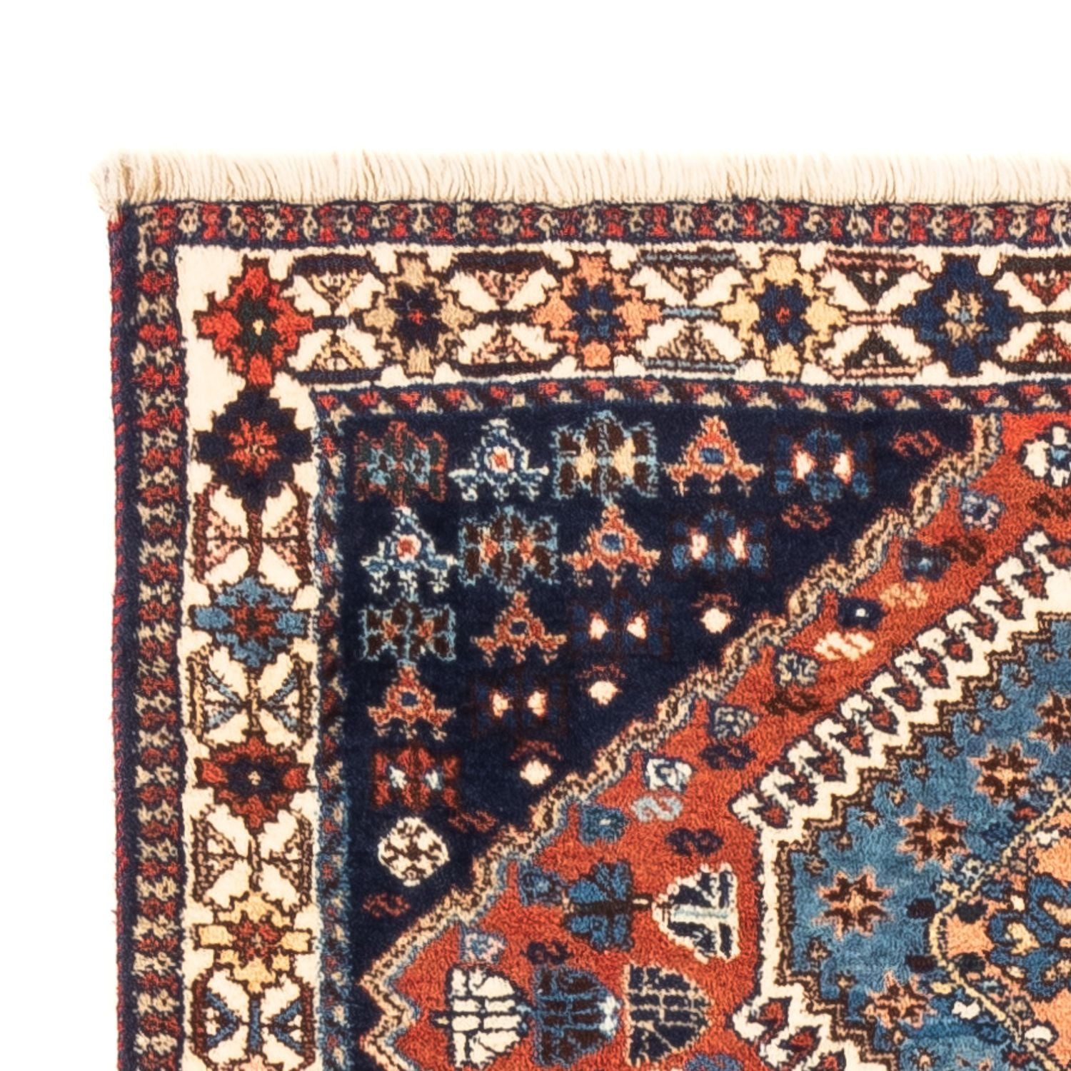Tapis persan - Nomadic - 130 x 83 cm - rouge