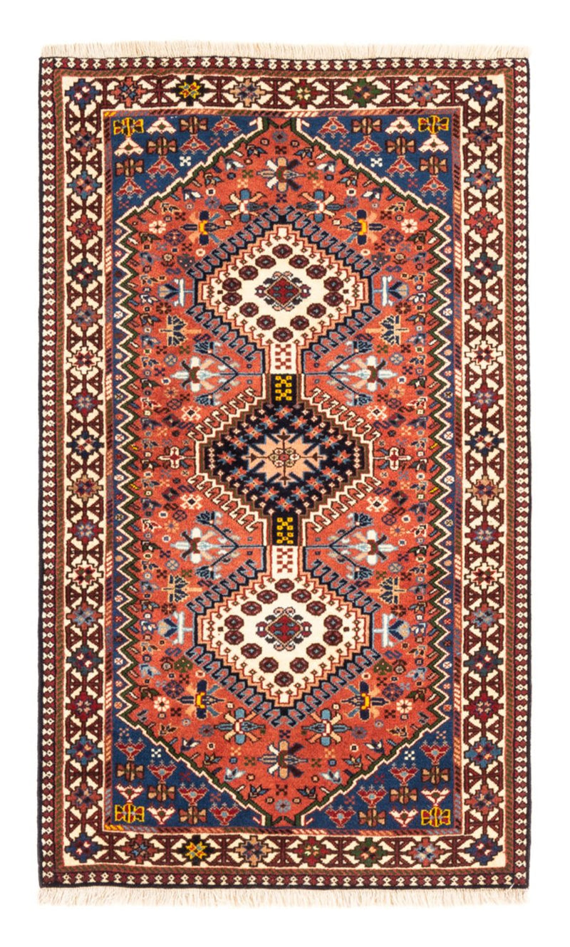 Tapis persan - Nomadic - 133 x 82 cm - rouge