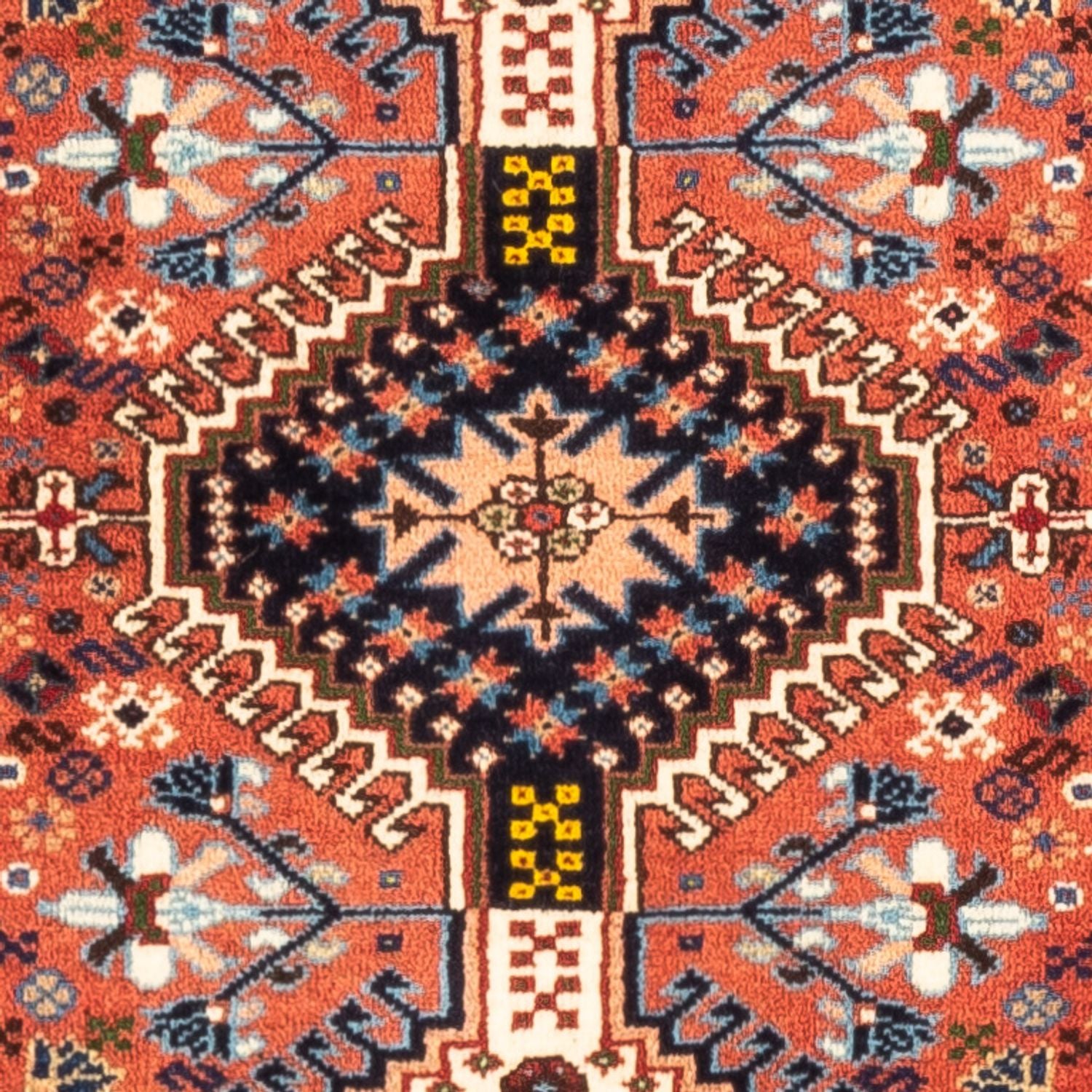 Tapis persan - Nomadic - 133 x 82 cm - rouge
