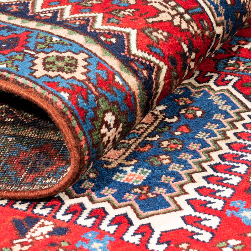 Tapis persan - Nomadic - 128 x 74 cm - rouge