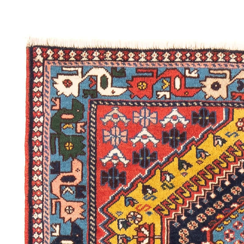 Tapis persan - Nomadic - 127 x 80 cm - jaune