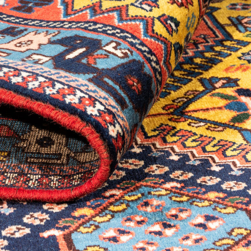 Tapis persan - Nomadic - 127 x 80 cm - jaune