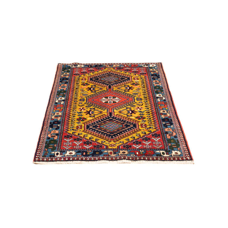 Tapis persan - Nomadic - 127 x 80 cm - jaune