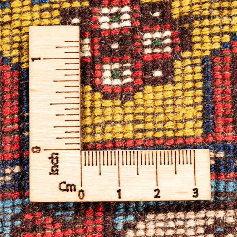 Tapis persan - Nomadic - 127 x 80 cm - jaune