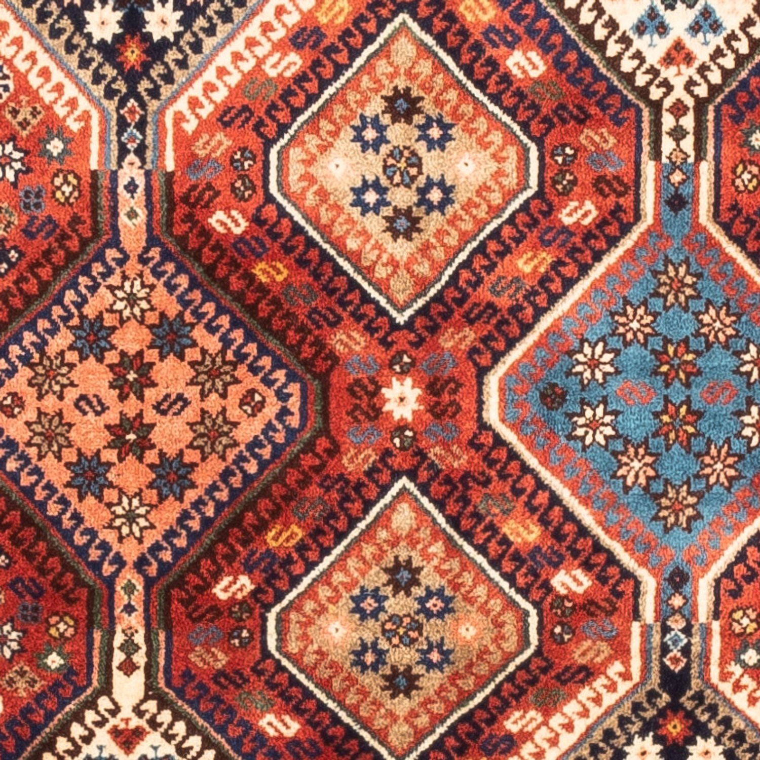 Tapis persan - Nomadic - 128 x 77 cm - rouge