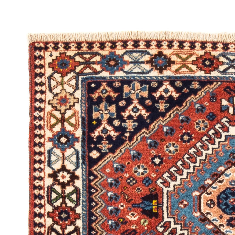 Tapis persan - Nomadic - 125 x 81 cm - rouge