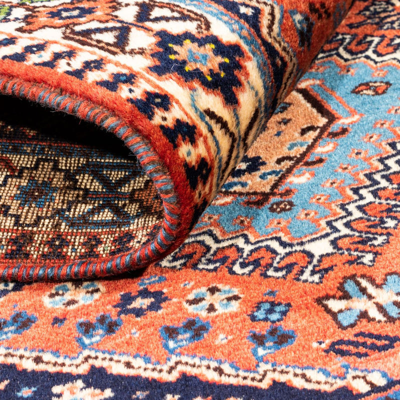 Tapis persan - Nomadic - 125 x 81 cm - rouge