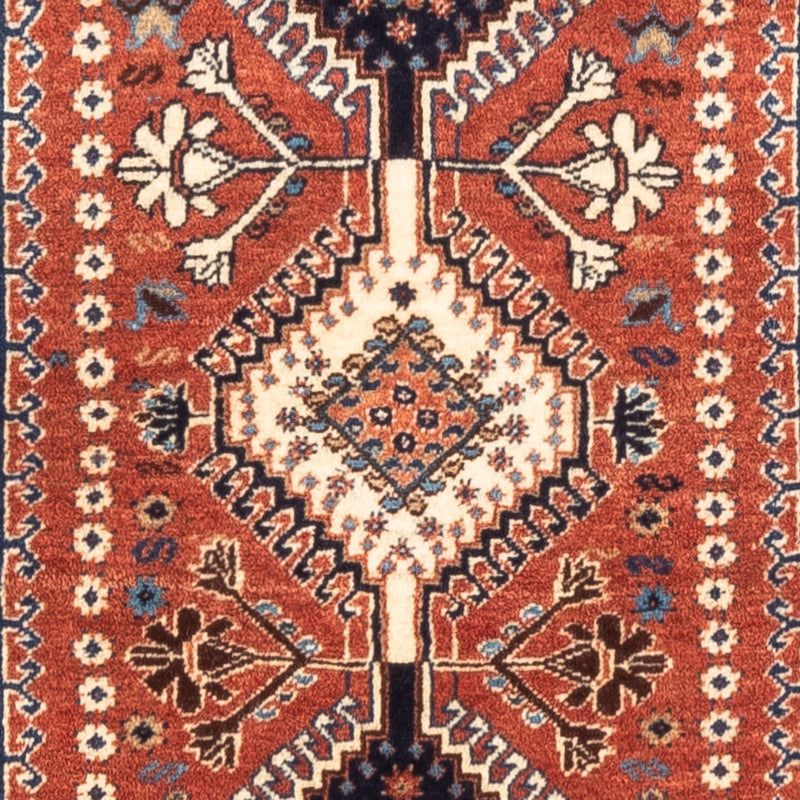 Tapis persan - Nomadic - 131 x 82 cm - rouge
