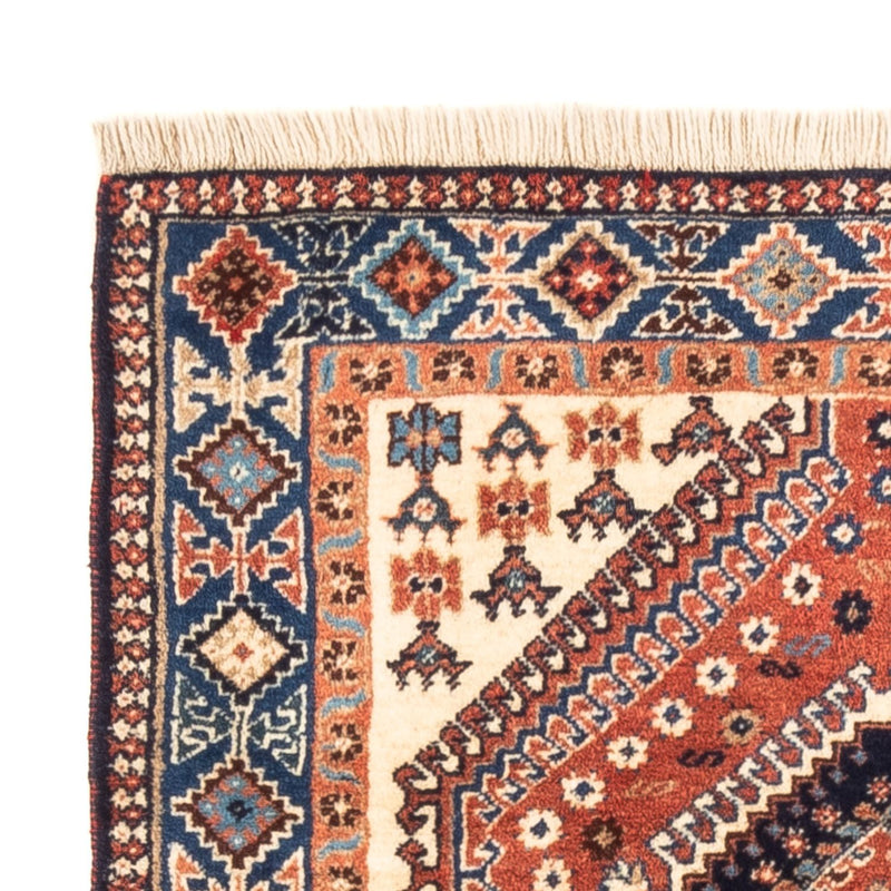 Tapis persan - Nomadic - 131 x 82 cm - rouge