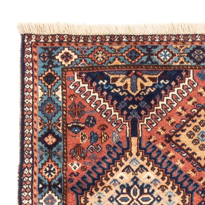 Tapis persan - Nomadic - 130 x 82 cm - rouge