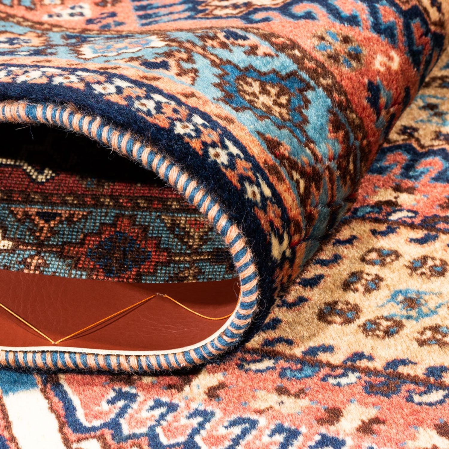 Tapis persan - Nomadic - 130 x 82 cm - rouge