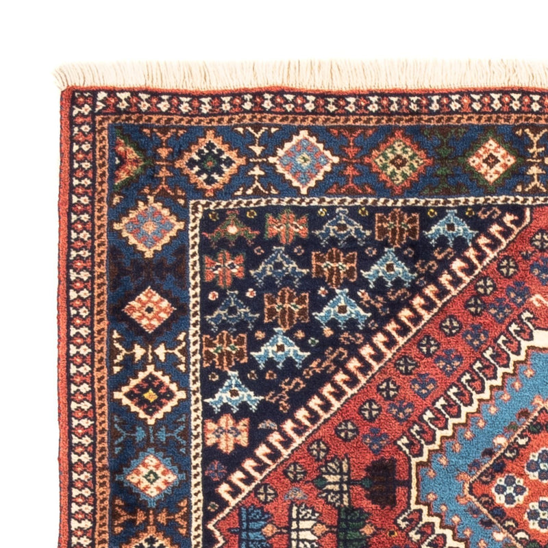 Tapis persan - Nomadic - 130 x 82 cm - rouge