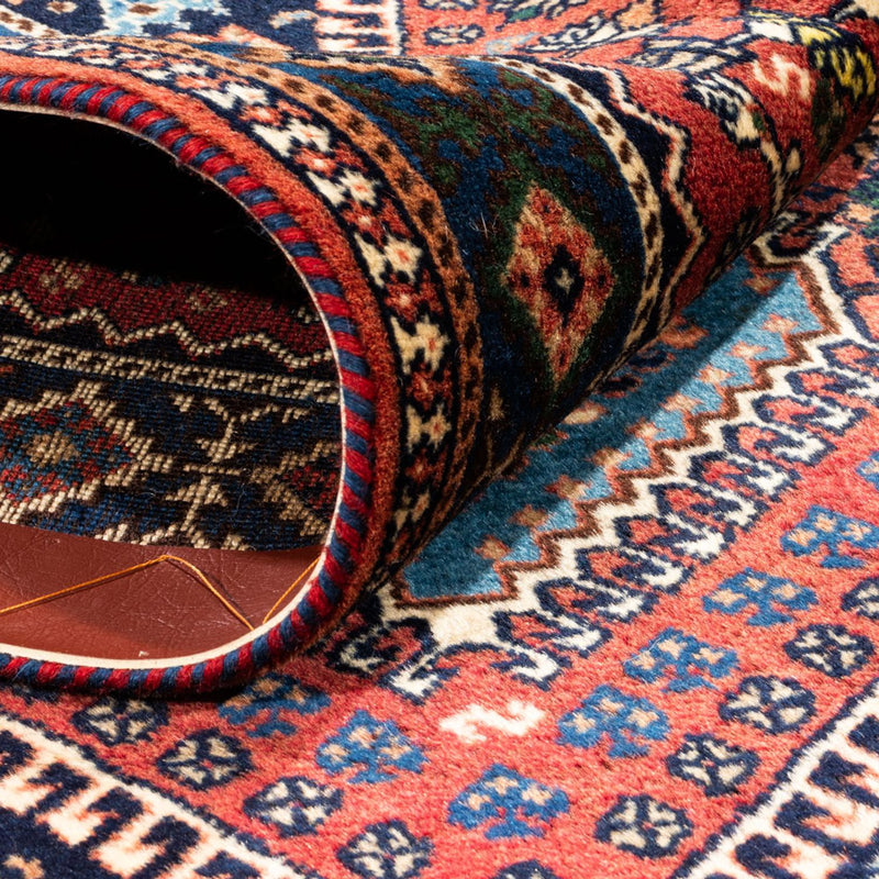 Tapis persan - Nomadic - 130 x 82 cm - rouge