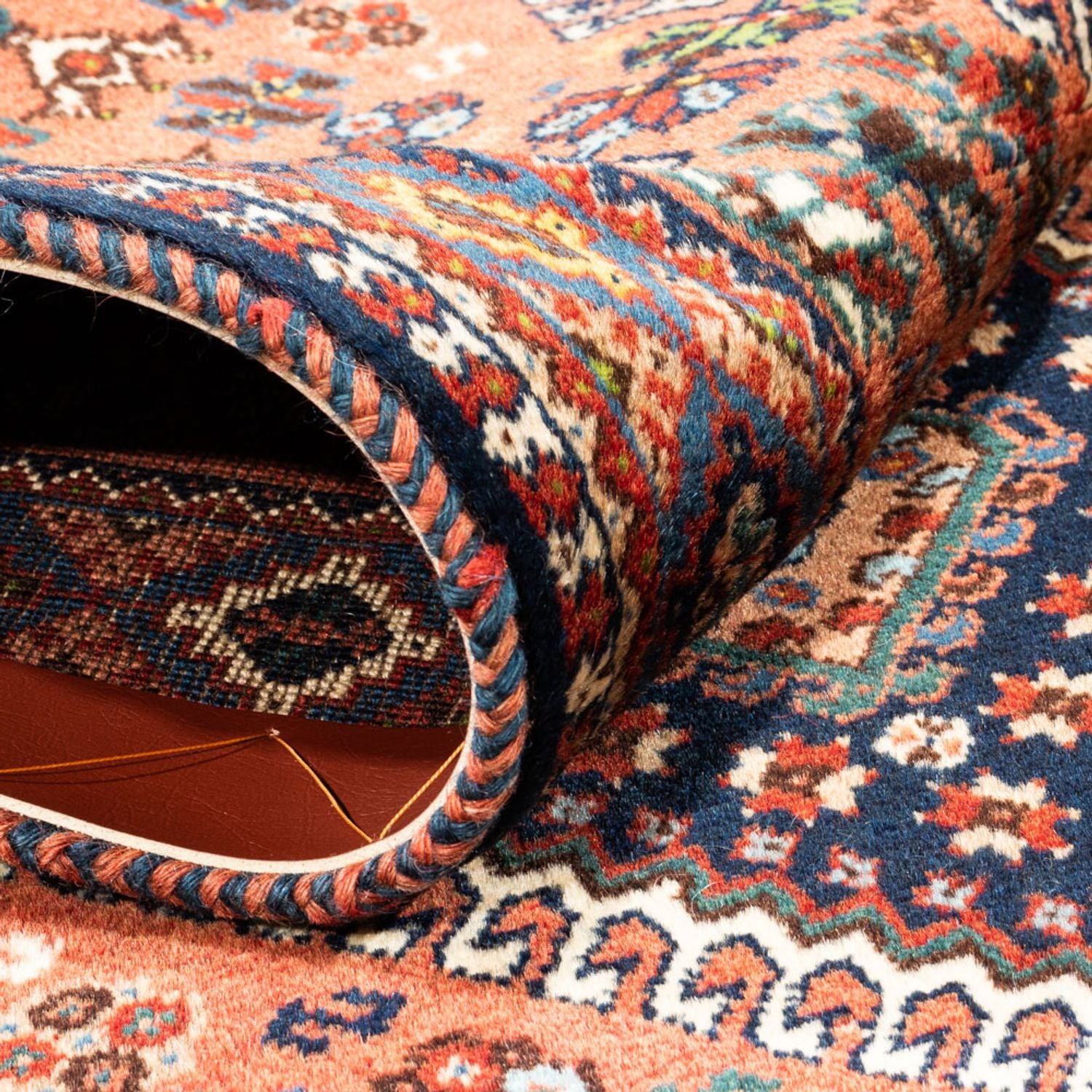 Tapis persan - Nomadic - 136 x 82 cm - rouge
