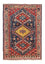 Tapis persan - Nomadic - 120 x 83 cm - bleu foncé