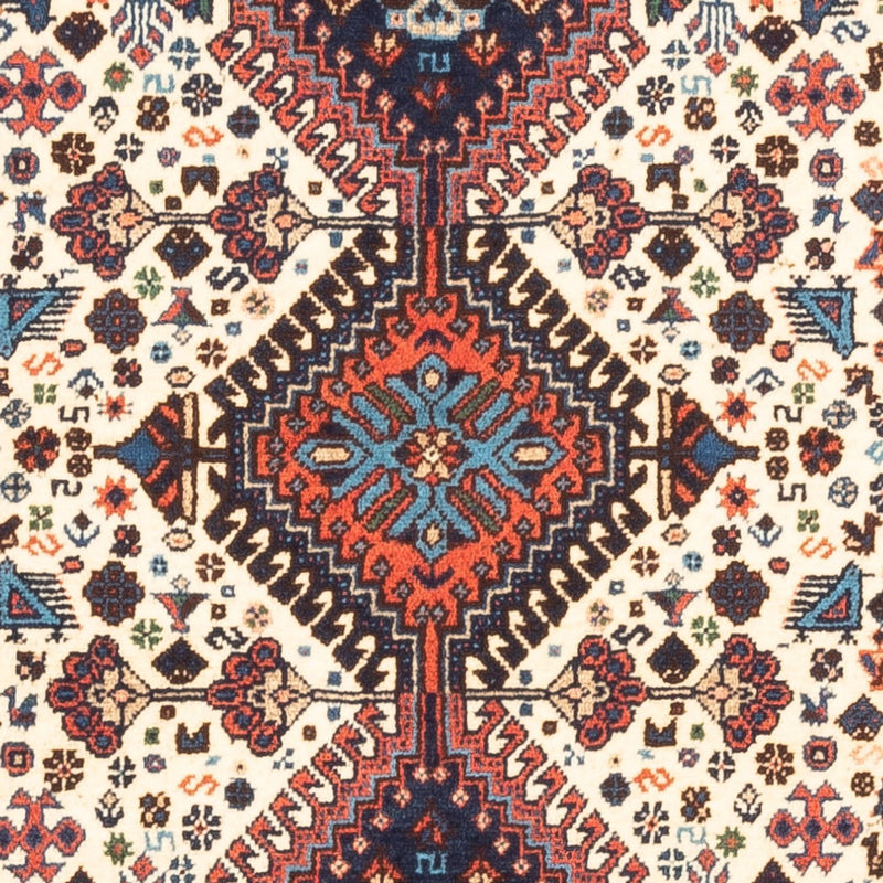 Tapis persan - Nomadic - 128 x 83 cm - crème