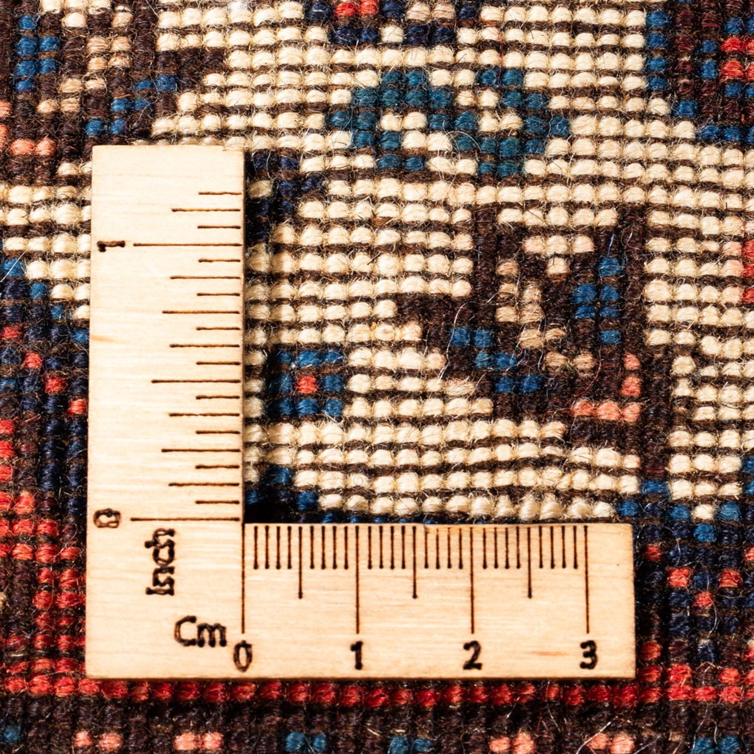 Tapis persan - Nomadic - 128 x 83 cm - crème