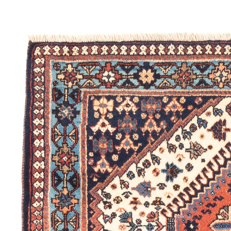 Tapis persan - Nomadic - 128 x 82 cm - crème