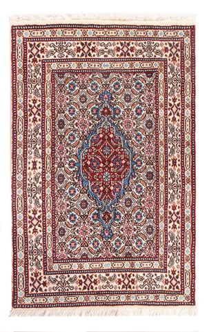 Tapis persan - Classique - Royal - 87 x 57 cm - rouge