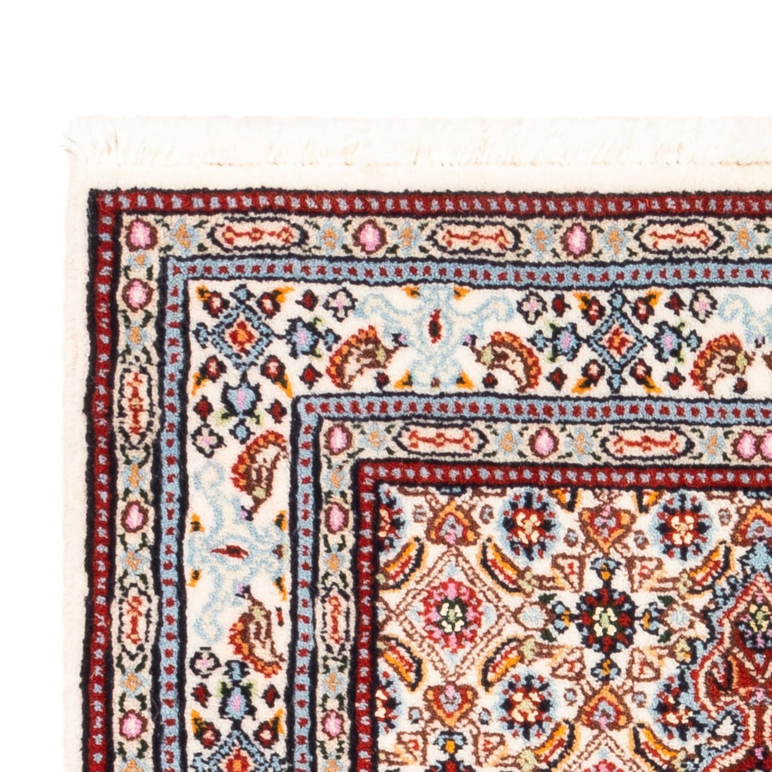 Tapis persan - Classique - Royal - 90 x 60 cm - rouge clair